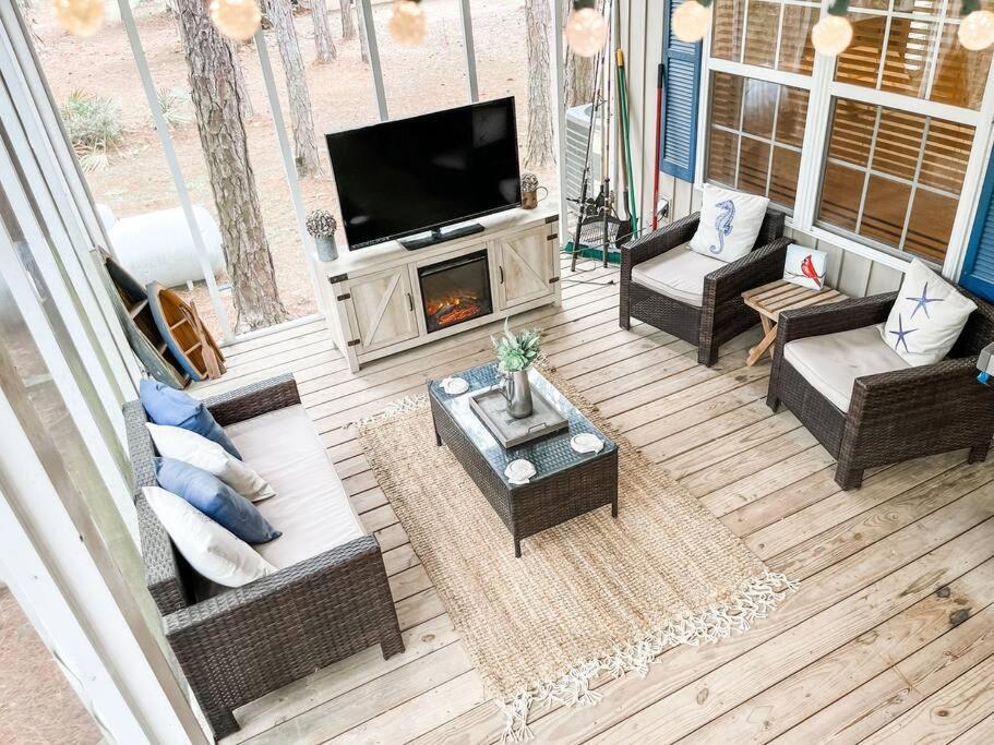 Pet Friendly Tranquil Cottage With Fire-Pit And Seasonal Hot Tub Sept-March Minutes To Beaches Dauphin Island Eksteriør bilde